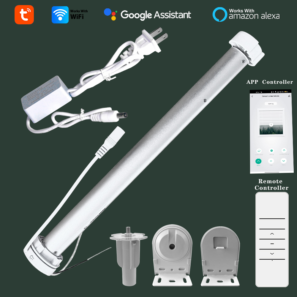 Home Automation Technology - Tuya WiFi Mini Motorize Roller Blind