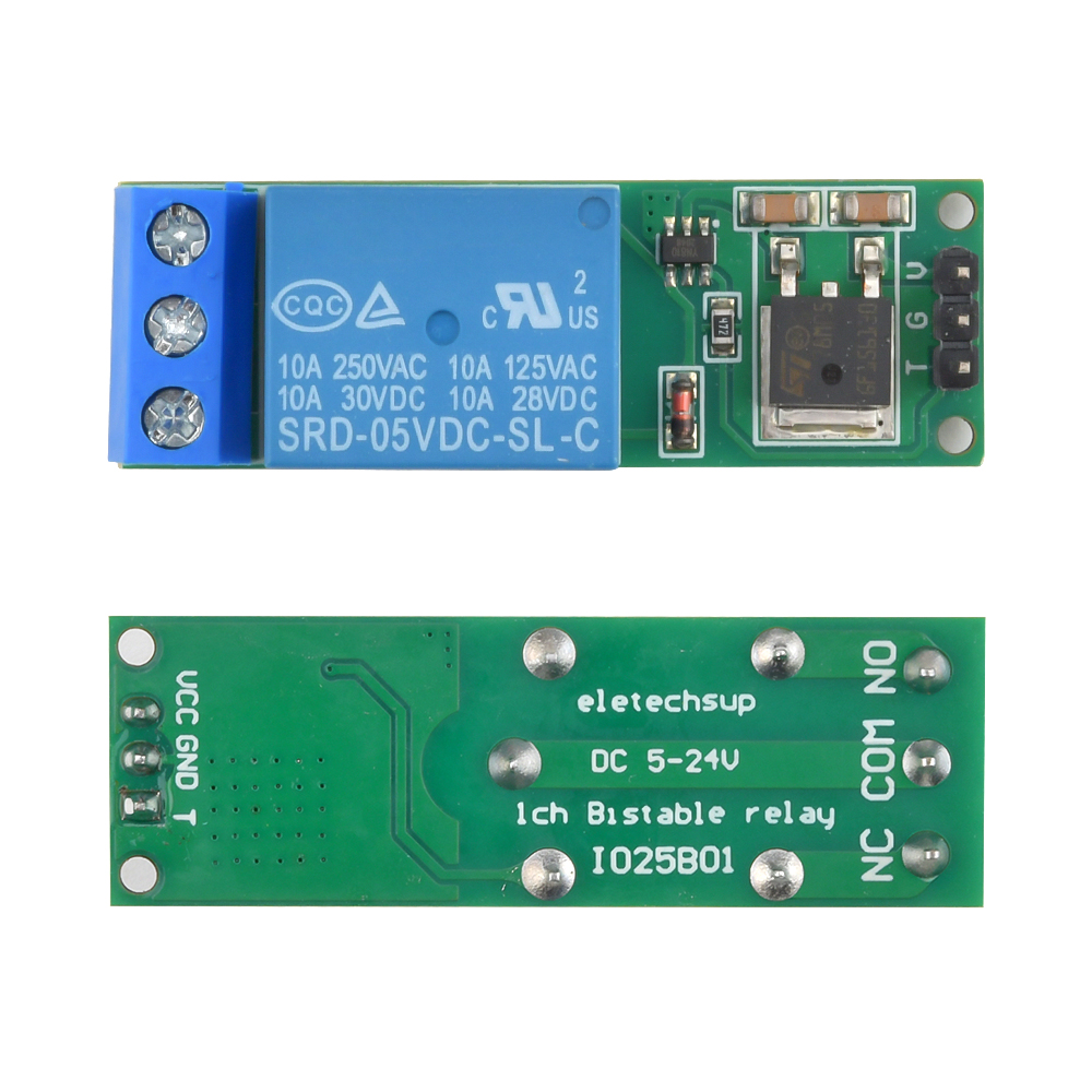 Shelly Relay Module - DC 6-24V Flip-Flop Latch Relay Module
