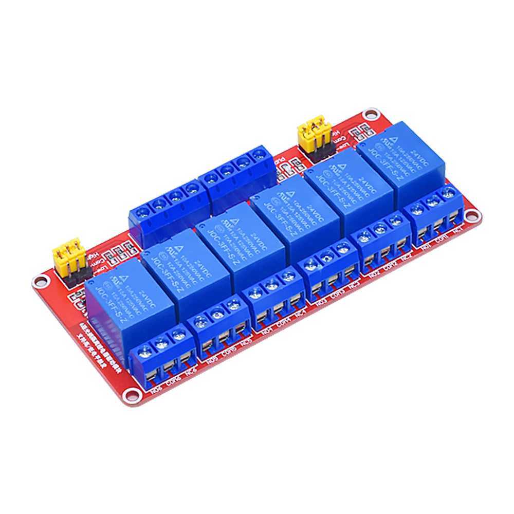 1 2 6 4 8 Channel 5V 12V 24V R - Relay 8 Channel Board ulasan dan harga