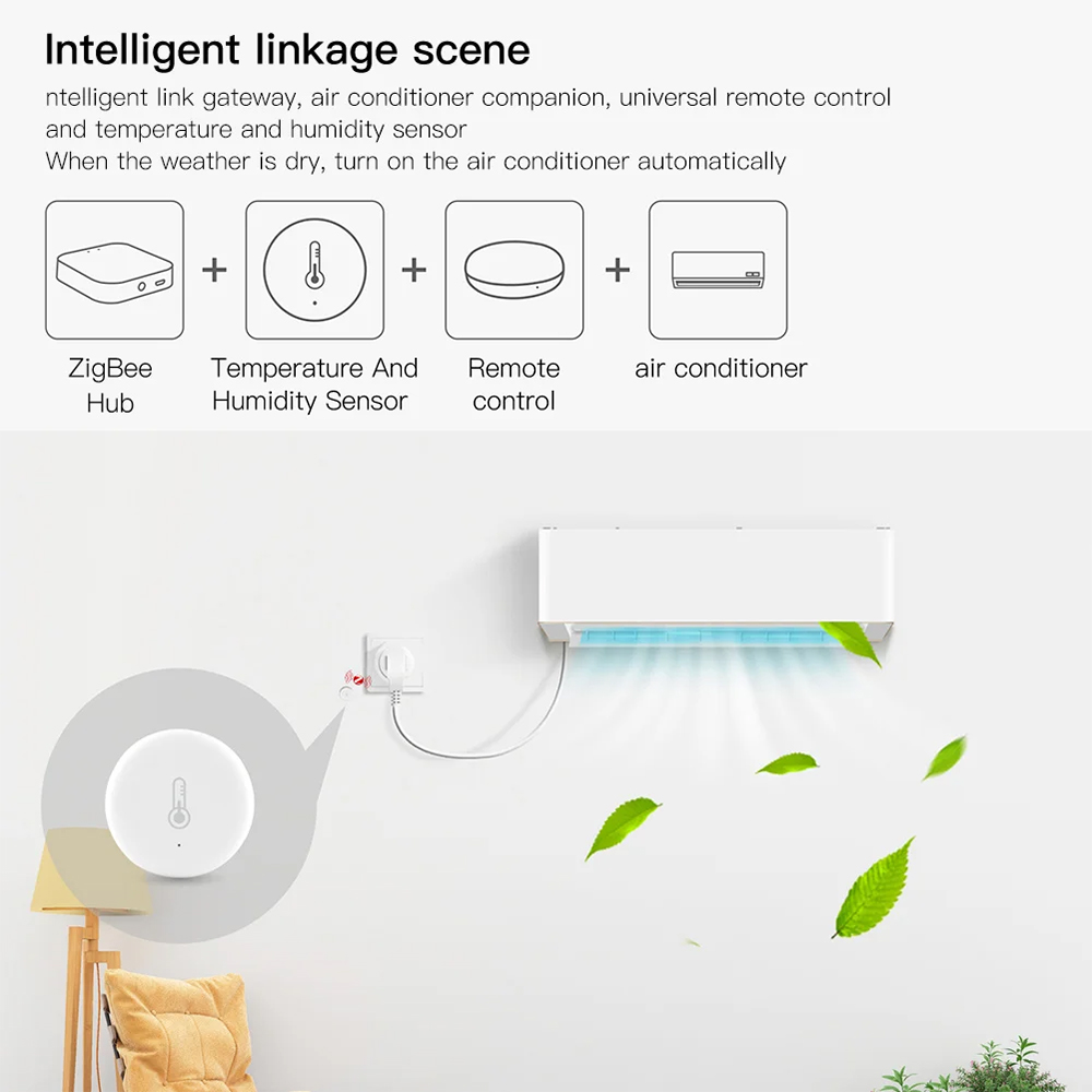 Tuya Smart Zigbee Temperature  - Home Automation Technology ulasan dan harga