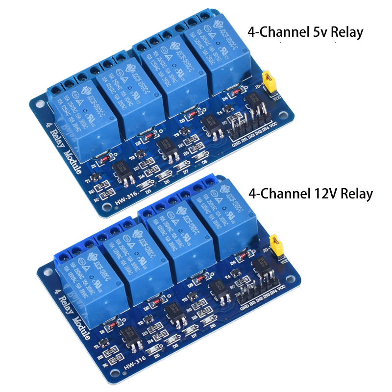 DC 5V 12V 24V 1 2 4 6 8 Channe - Relay 8 Channel Board ulasan dan harga