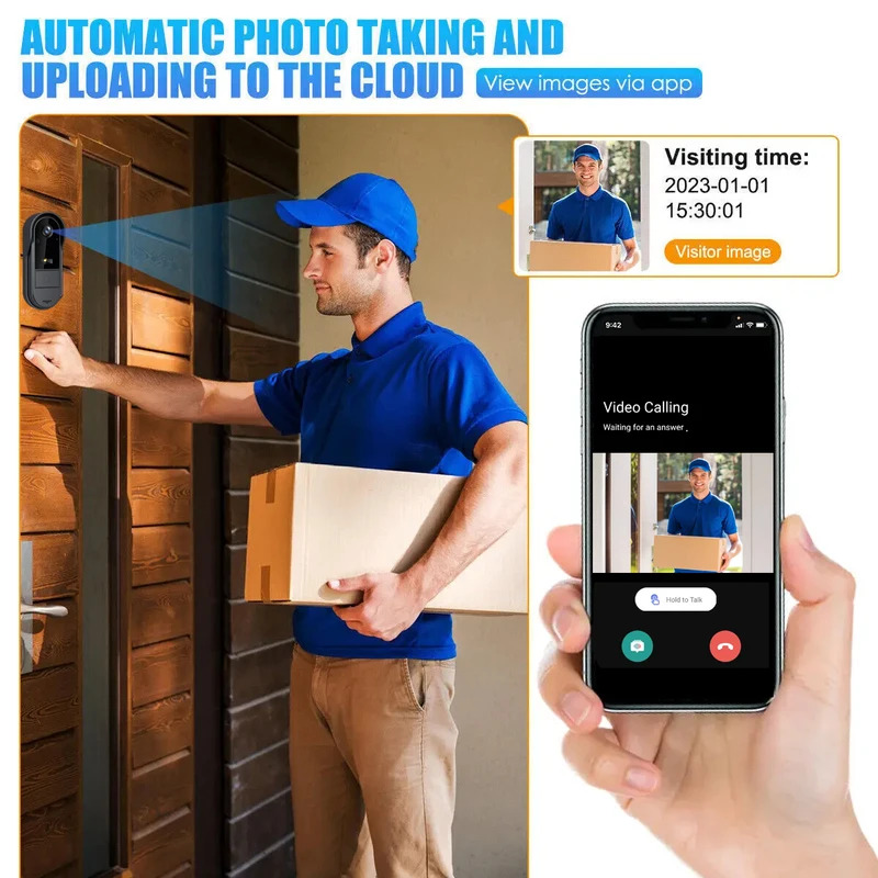 Tuya WiFi doorbell  2-way HD 1 - Smart Doorbell Wired ulasan dan harga