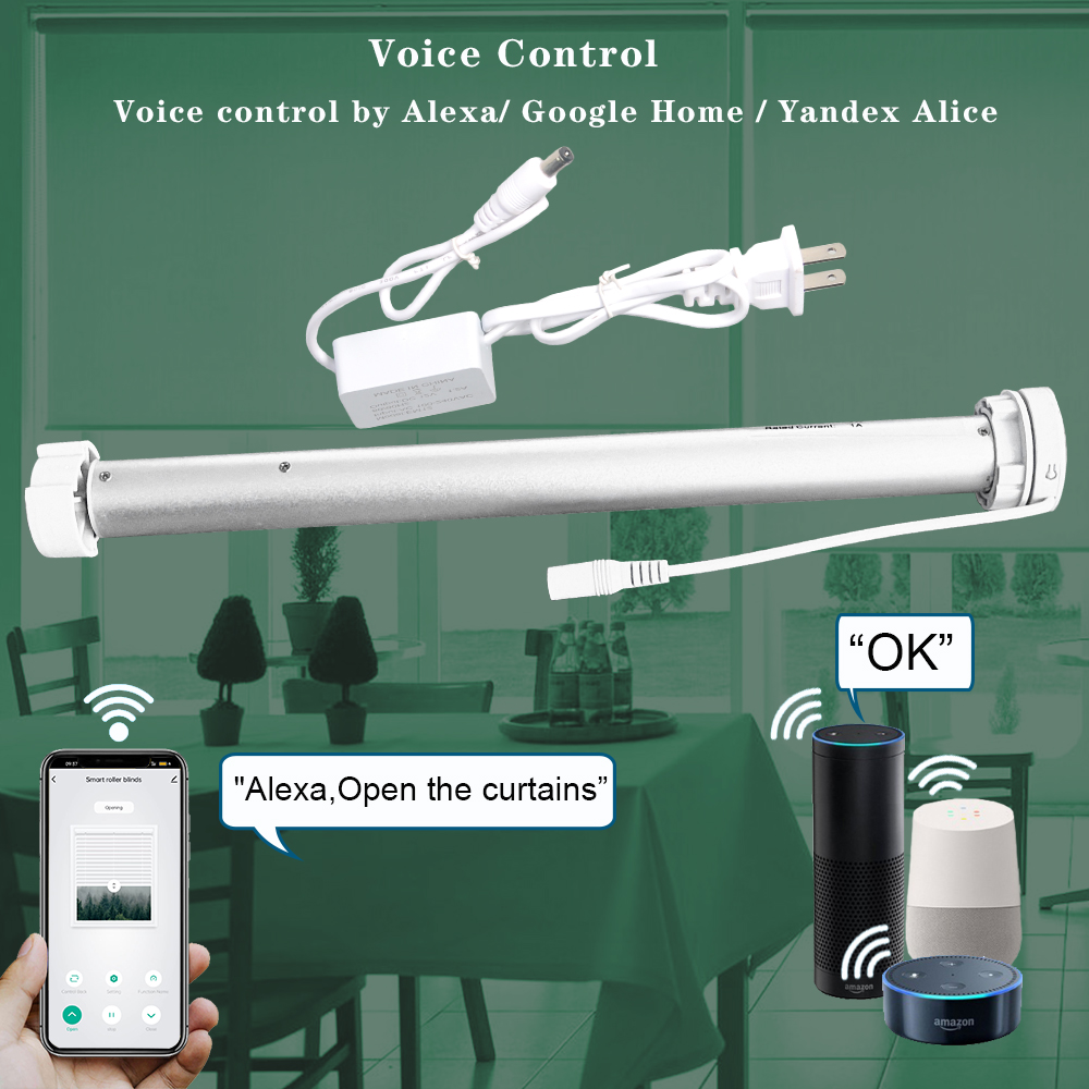 Tuya WiFi Mini Motorize Roller - Home Automation Technology ulasan dan harga