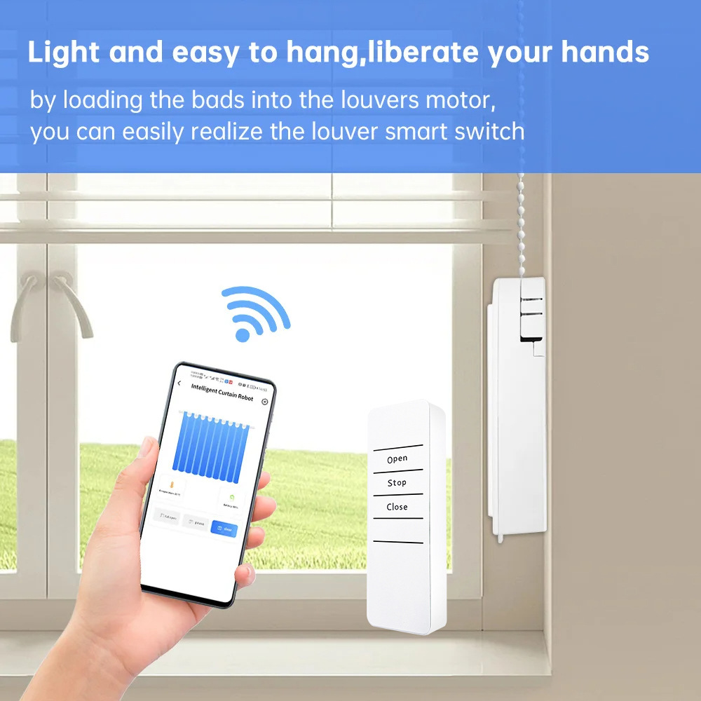 WiFi Electric Blind Roller Mot - Home Automation Technology ulasan dan harga