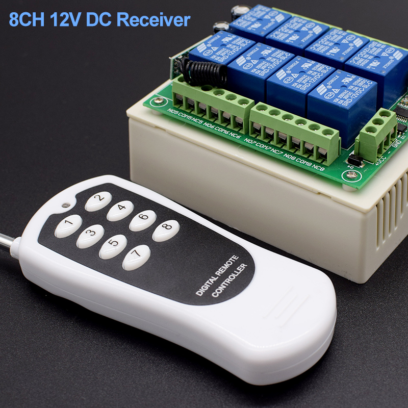 24V&12V DC 8 Channel Relay Rel - Shelly Relay Module ulasan dan harga