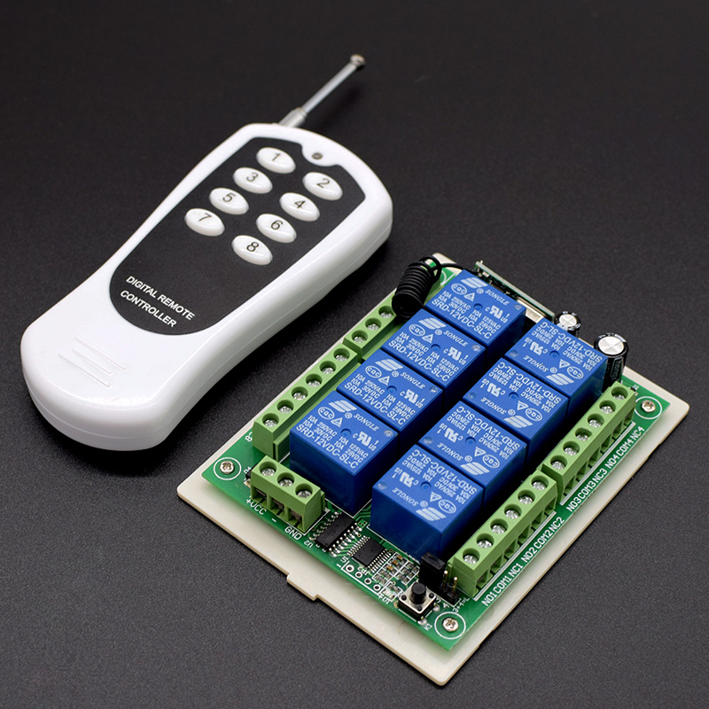 24V&12V DC 8 Channel Relay Rel - Shelly Relay Module ulasan dan harga