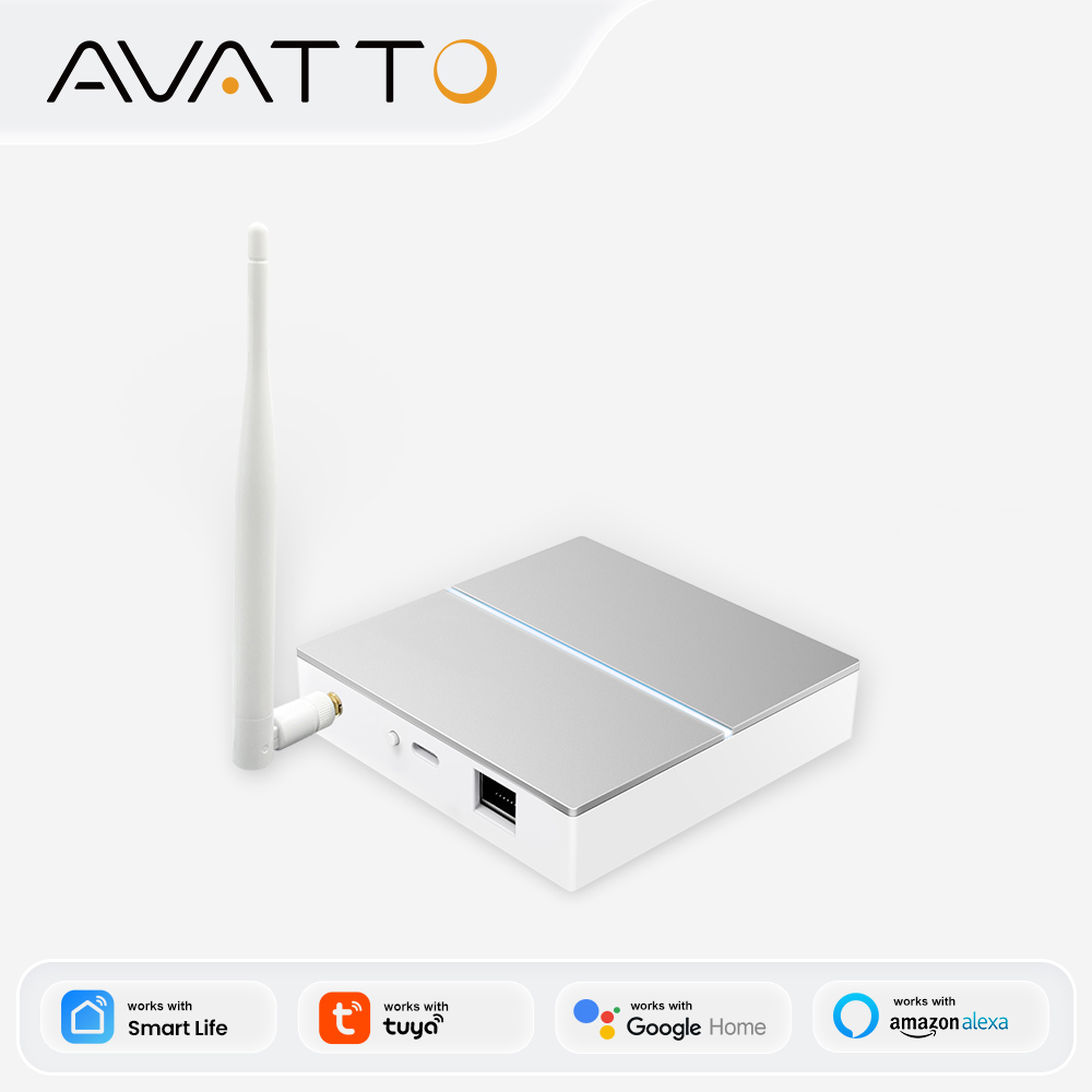 AVATTO Tuya ZigBee Gateway wit - Home Automation Technology ulasan dan harga