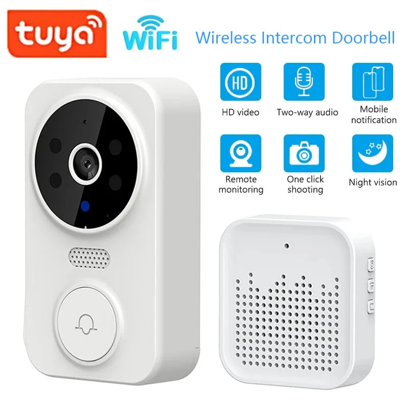WiFi Wireless Visual Intercom  - Smart Doorbell Wired ulasan dan harga