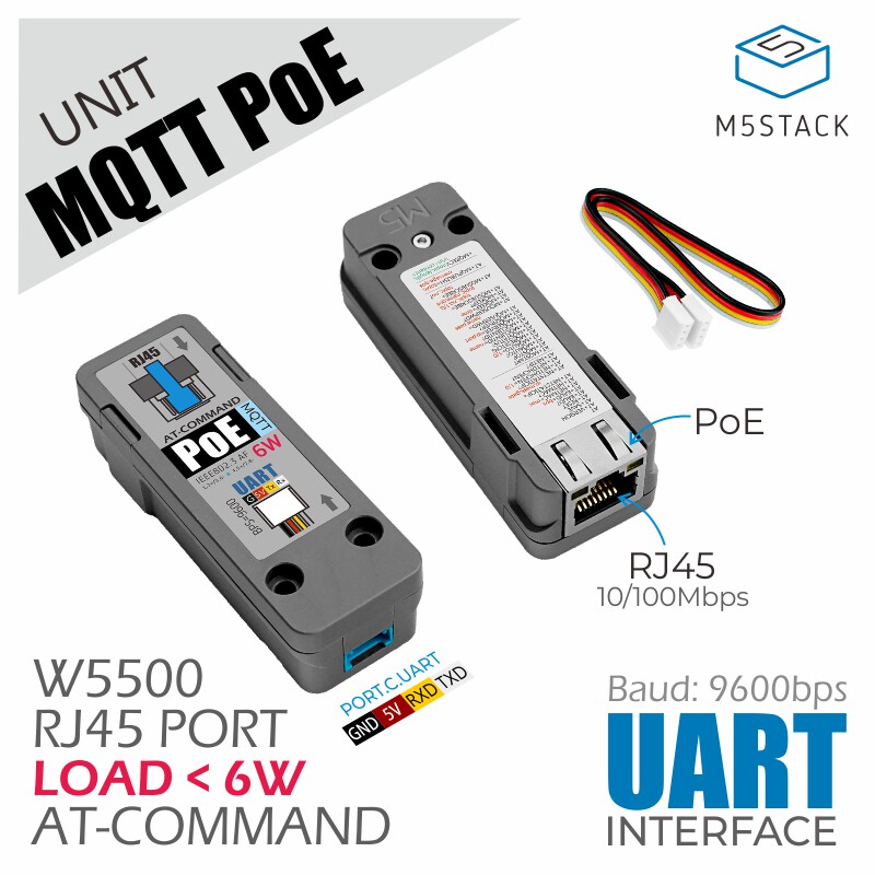 Official M5Stack Ethernet Comm - Ethernet Module W5500 ulasan dan harga