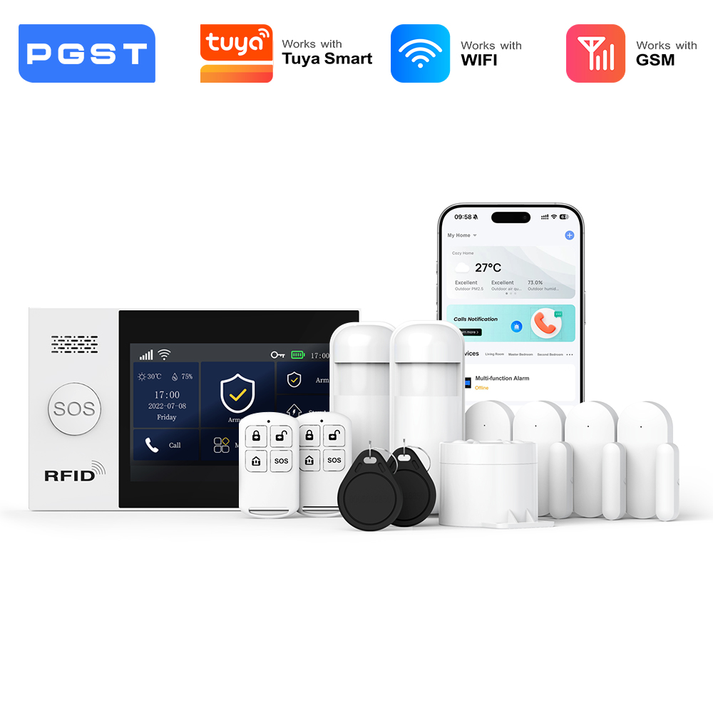 PGST 2G GSM WiFi Alarm System  - Smart Home Automation Diy ulasan dan harga