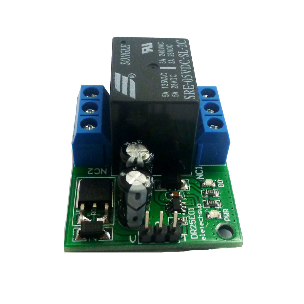 DR25E01 DC 6V 9V 12V 24V 3-5A  - Shelly Relay Module ulasan dan harga