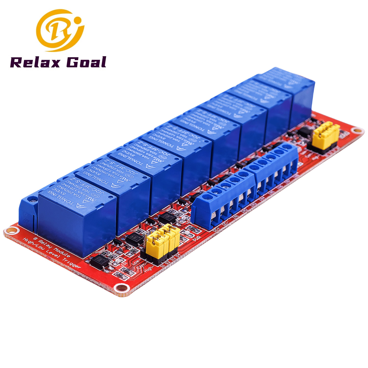 Relay Module 8 Channel 5V 12V  - Relay 8 Channel Board ulasan dan harga