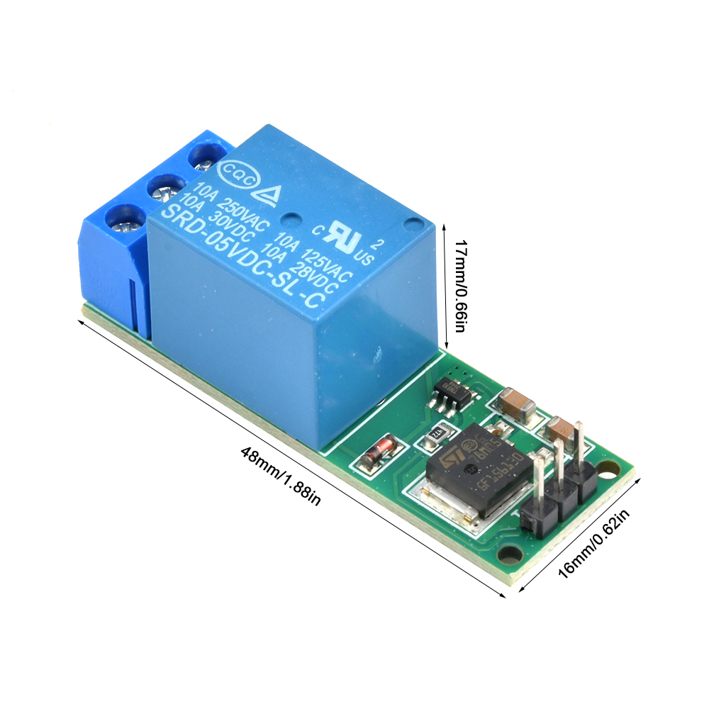 DC 6-24V Flip-Flop Latch Relay - Shelly Relay Module ulasan dan harga