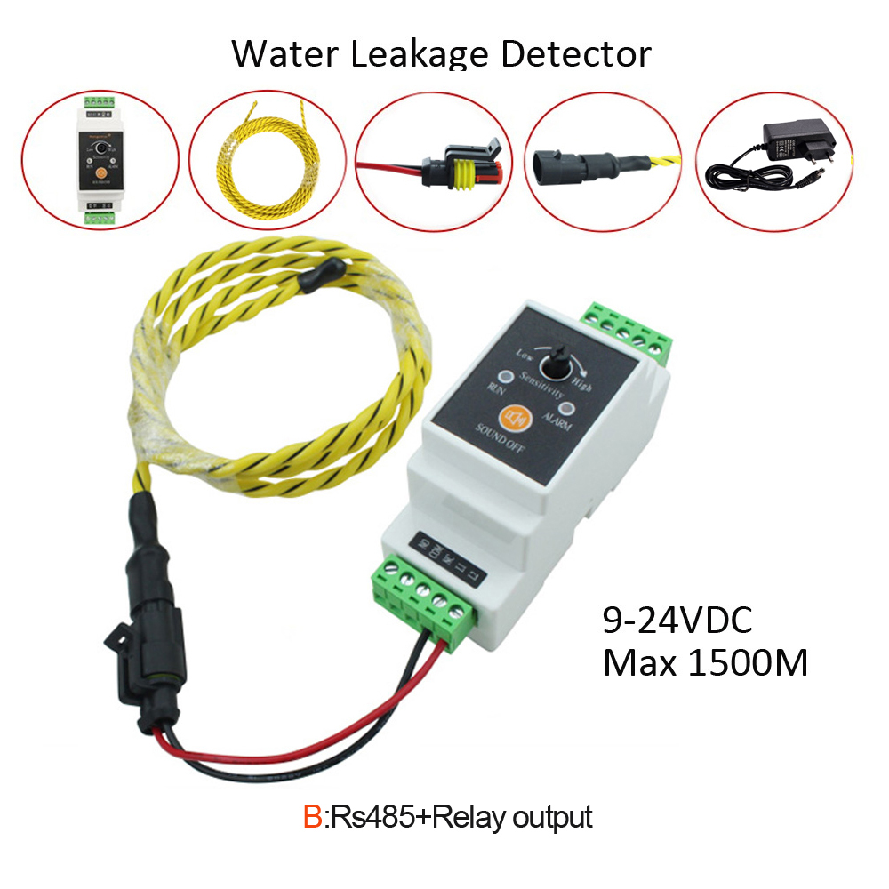 1Set Wire Water Leakage Detect - Water Leak Detector Wired ulasan dan harga