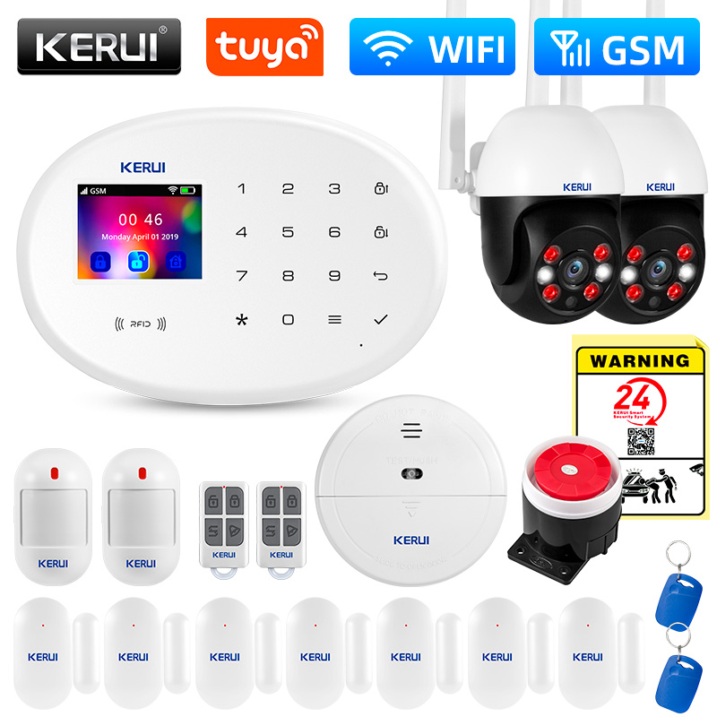 KERUI W202 WIFI GSM Alarm Syst - Smart Home Automation Diy ulasan dan harga