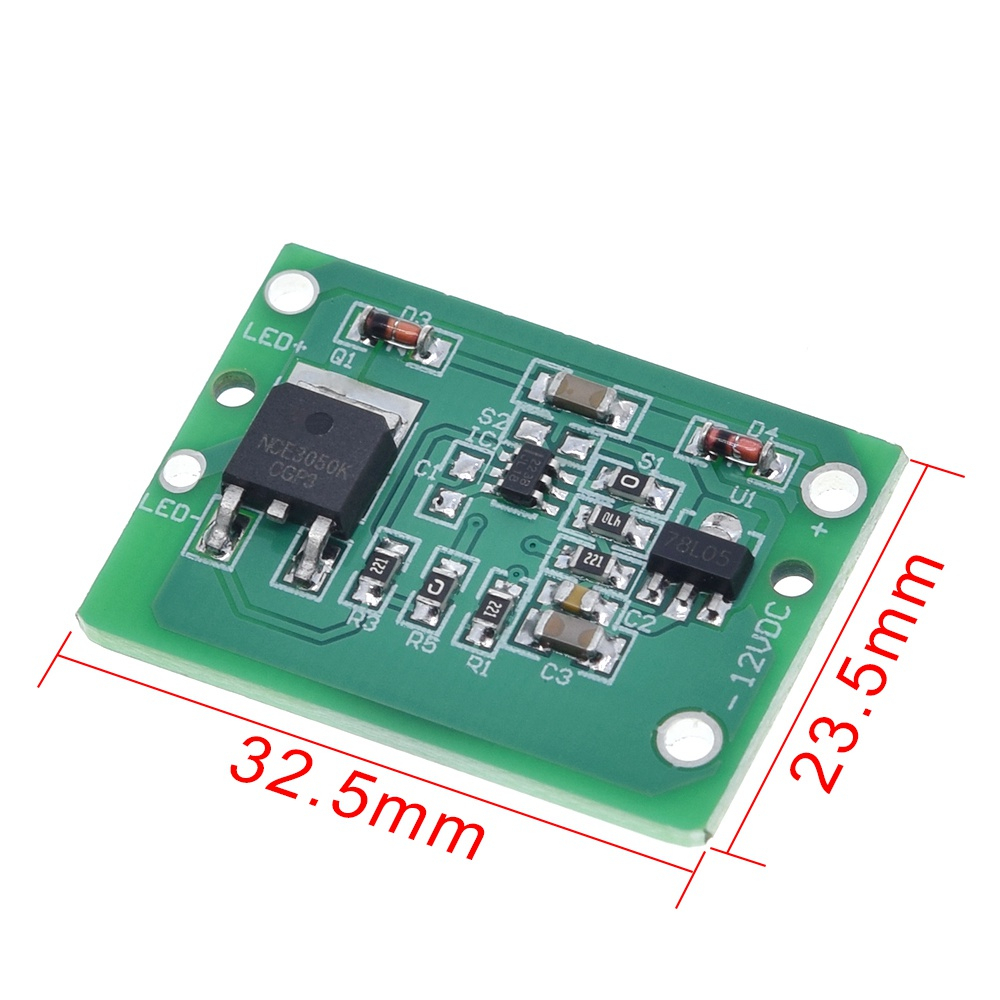 TZT 1/3PCS 12V Capacitive Touc - Shelly Relay Module ulasan dan harga