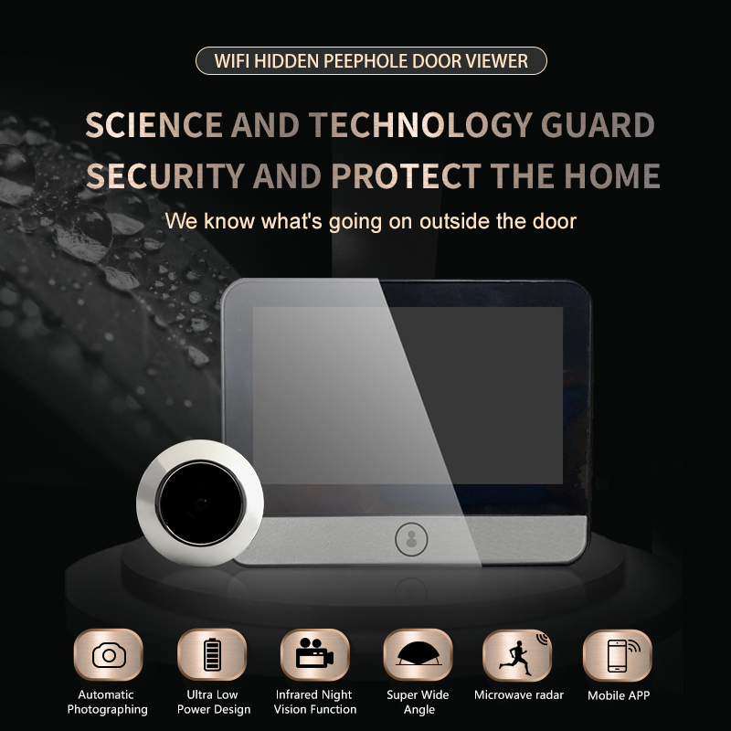 Smart tuya APP security protec - Smart Doorbell Wired ulasan dan harga