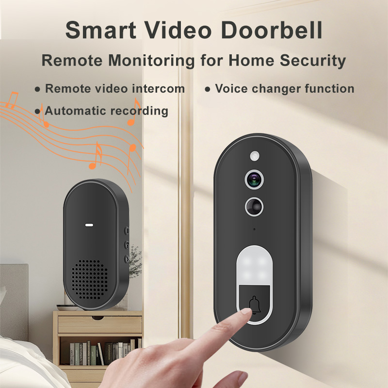 WiFi Video Doorbell Work With  - Smart Doorbell Wired ulasan dan harga