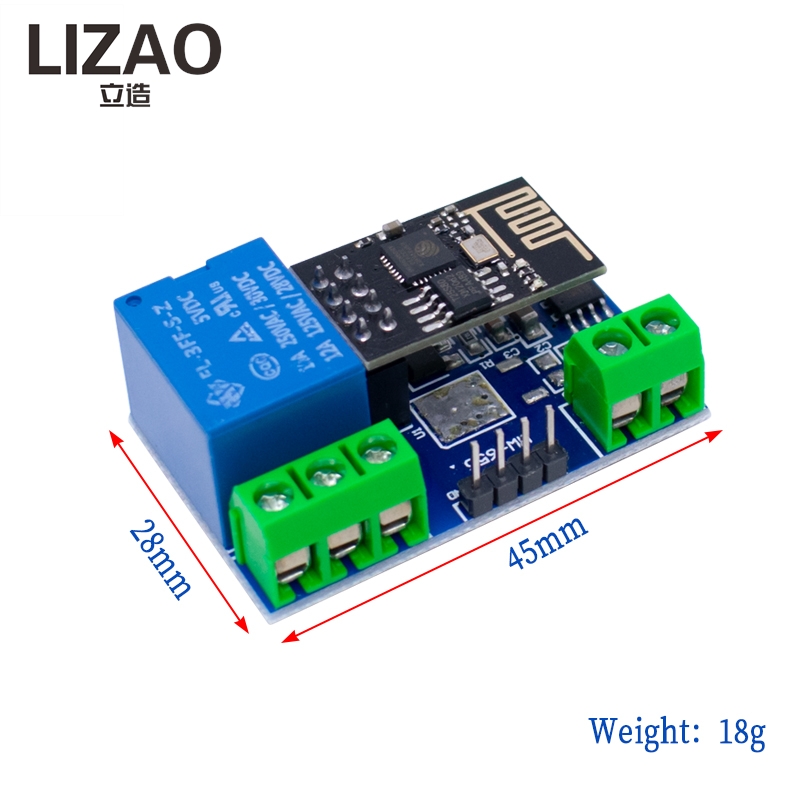 LIZAO ESP8266 5V WiFi IoT Rela - Home Automation Diy Projects ulasan dan harga