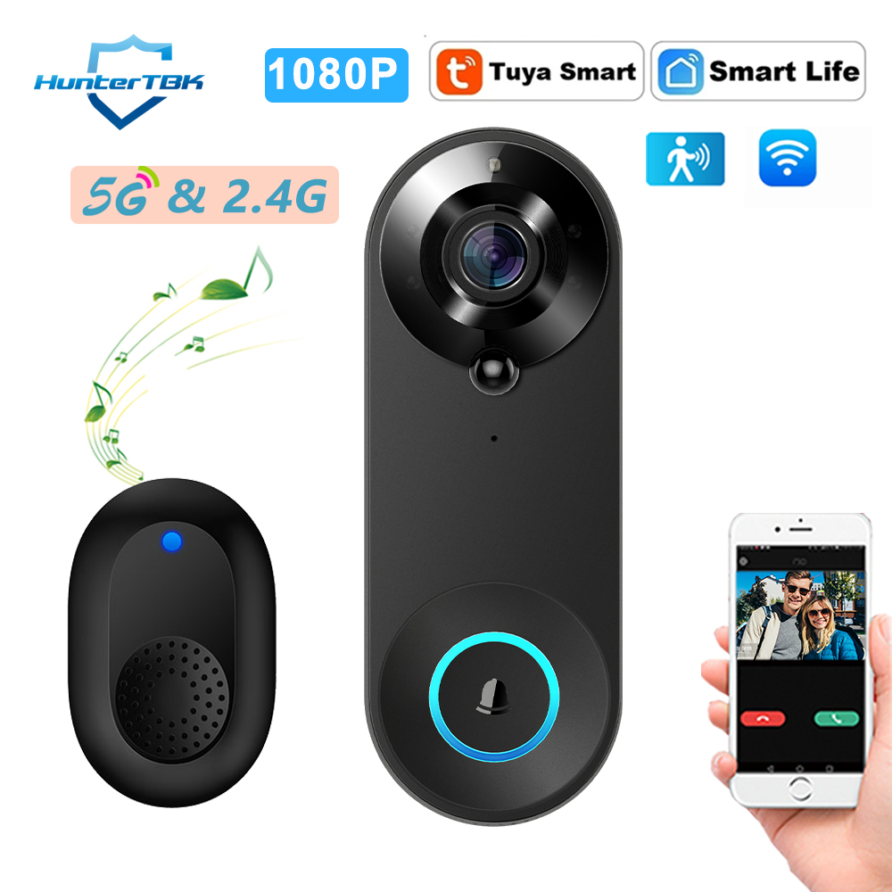 5G 2.4G WiFi Video Doorbell 10 - Smart Doorbell Wired ulasan dan harga