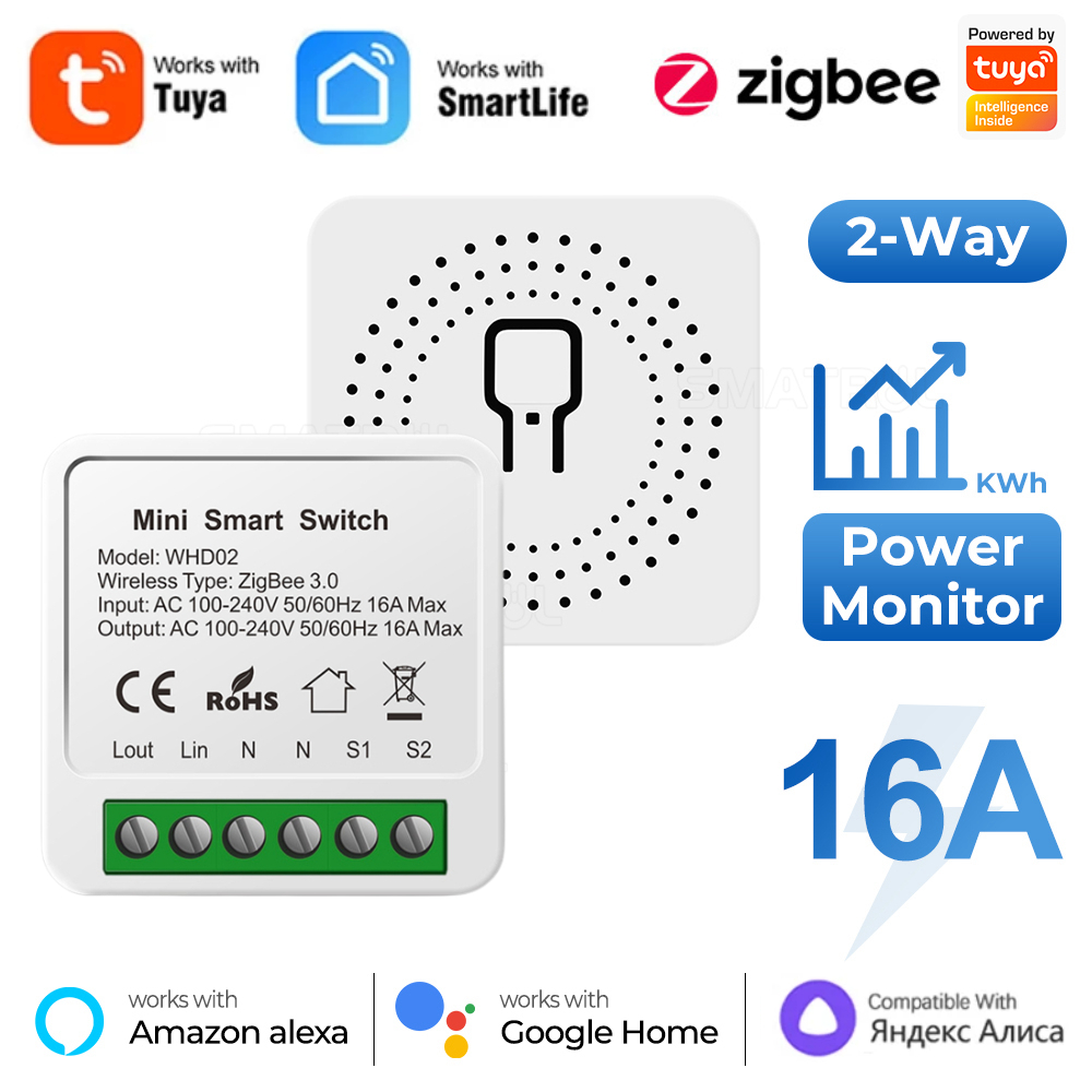 Zigbee / WiFi Smart Switch wit - Home Automation Industry ulasan dan harga