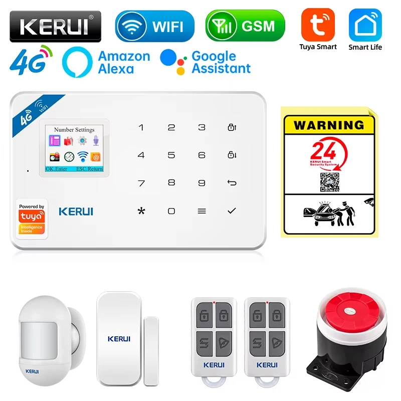 KERUI Security Alarm System Ki - Smart Home Automation Diy ulasan dan harga