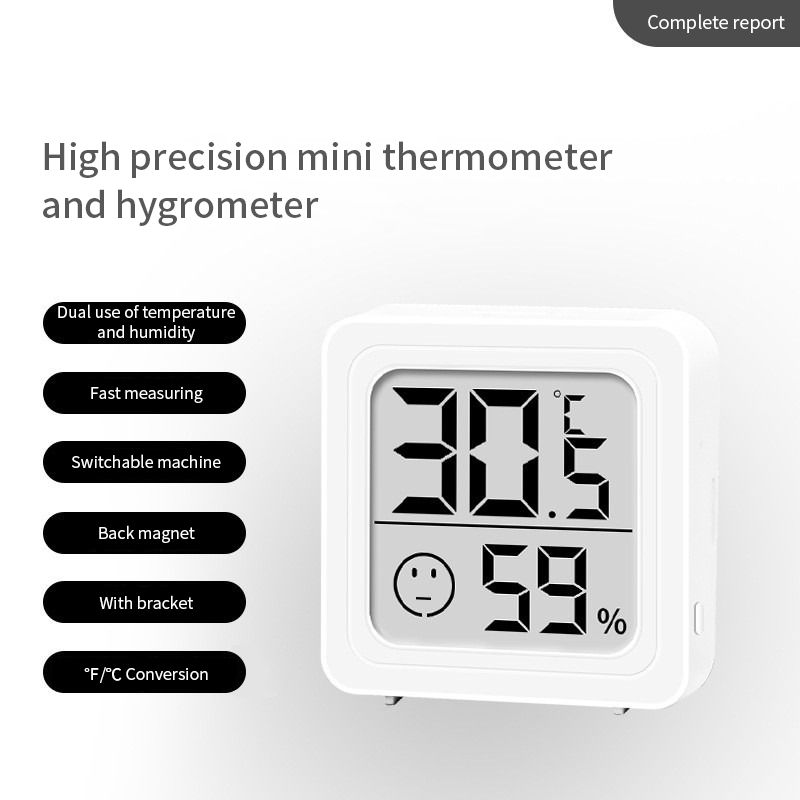 LCD Digital Thermometer Hygrom - Home Automation Industry ulasan dan harga