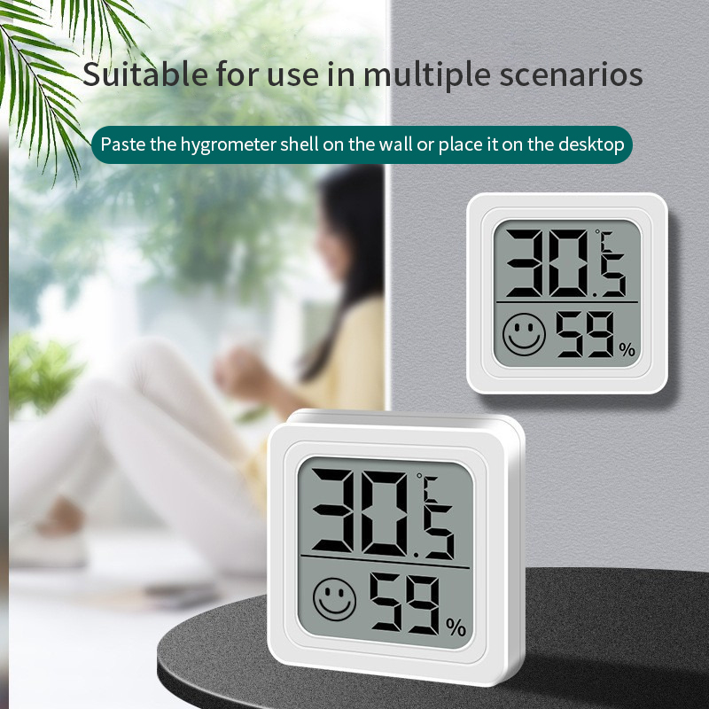 LCD Digital Thermometer Hygrom - Home Automation Industry ulasan dan harga