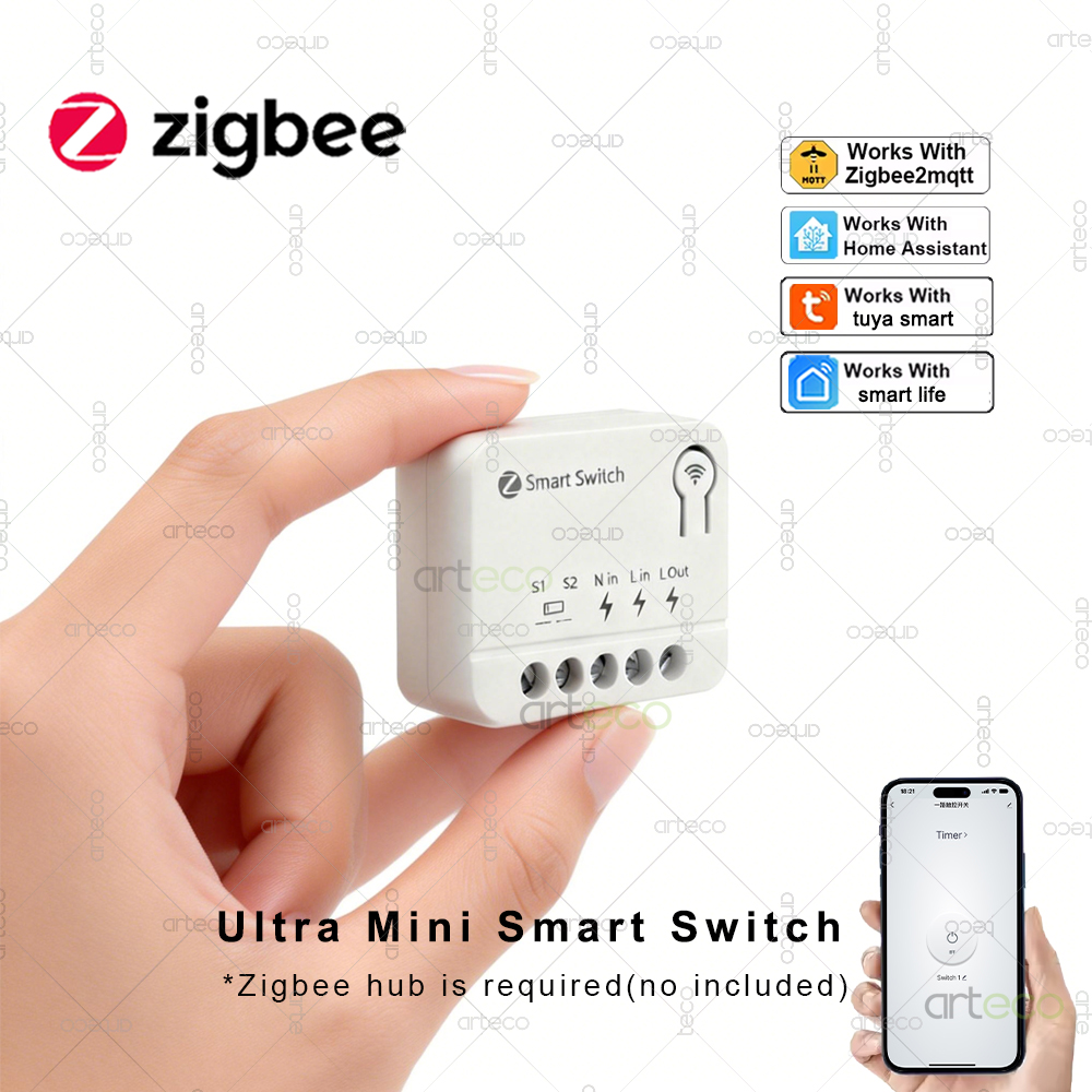 Zigbee Mini Breaker DIY Smart  - Home Automation Technology ulasan dan harga