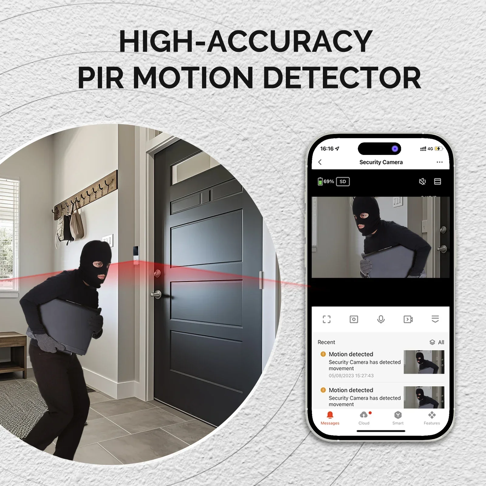 MOES Tuya Smart WiFi Video Doo - Smart Doorbell Wired ulasan dan harga